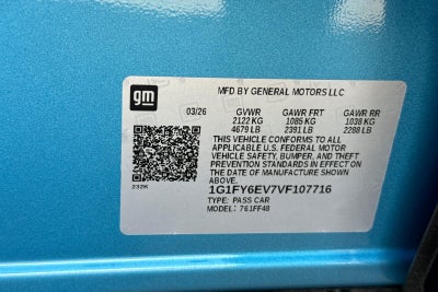 2027 Chevrolet Bolt LT