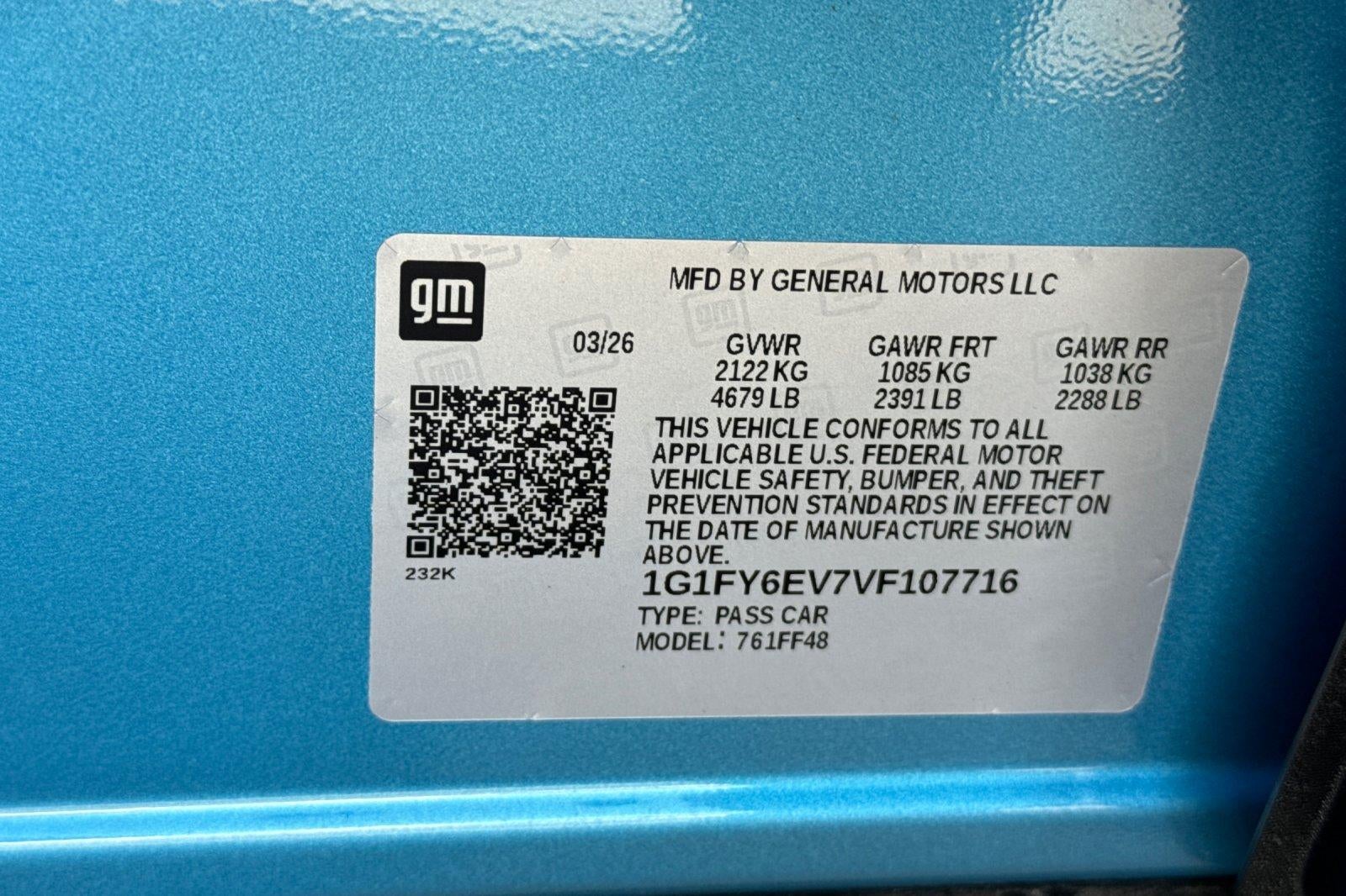 2027 Chevrolet Bolt LT