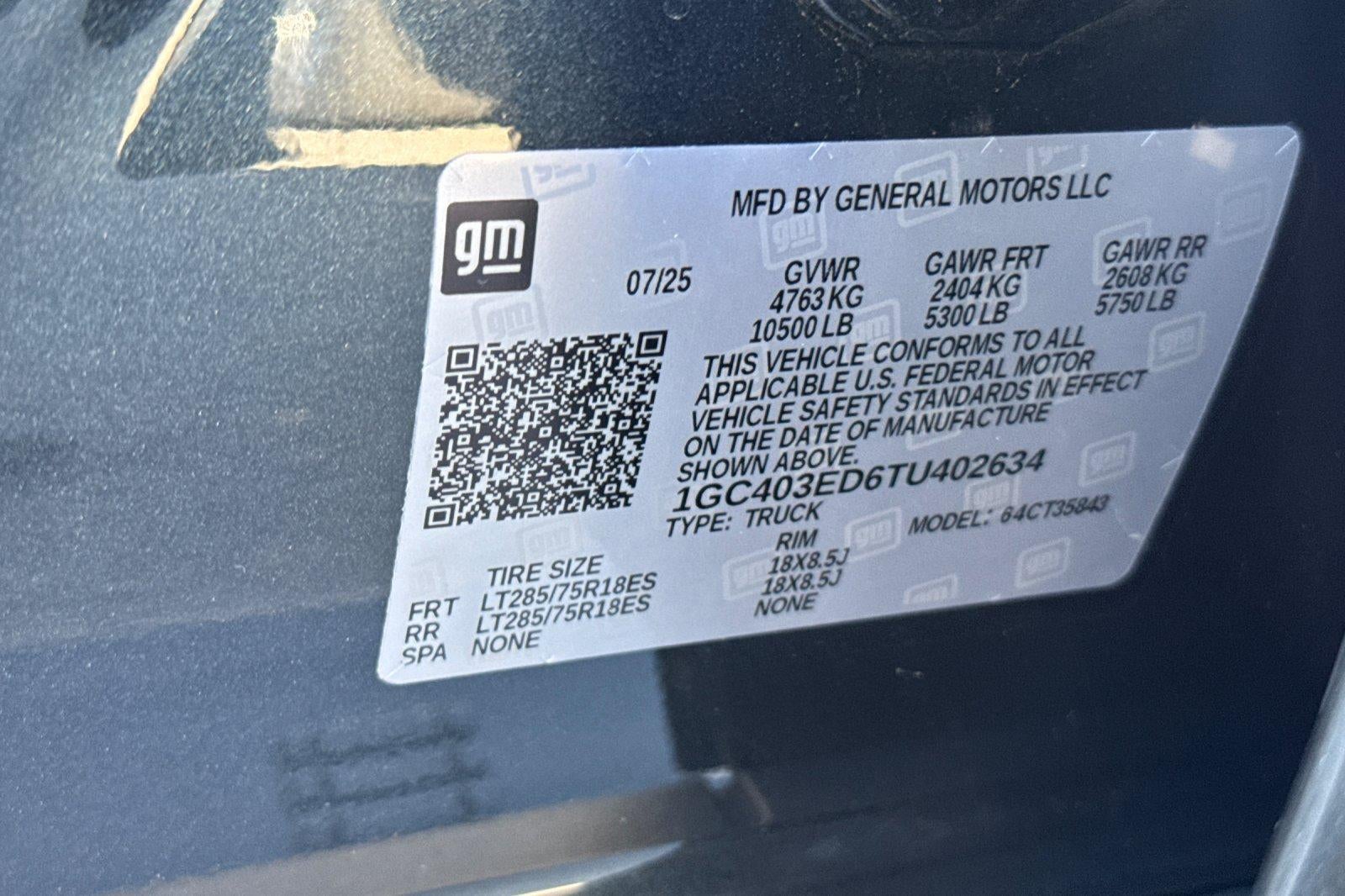 2026 Chevrolet Silverado EV Trail Boss - Extended Range