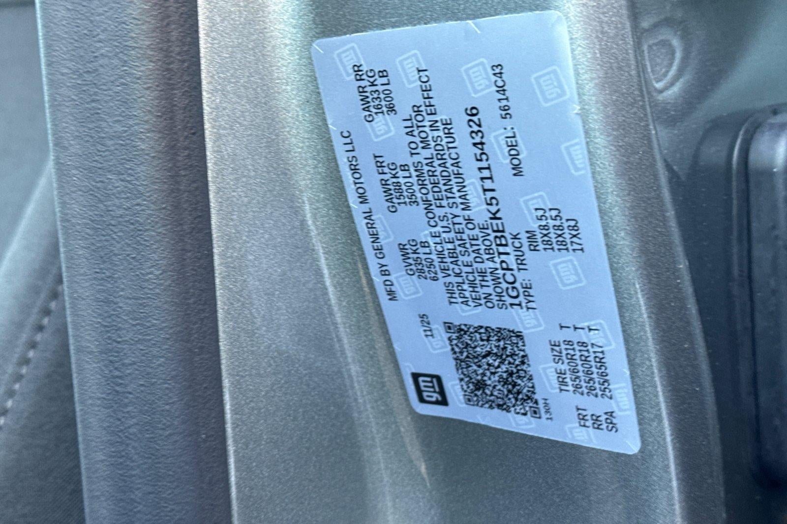 2026 Chevrolet Colorado WT