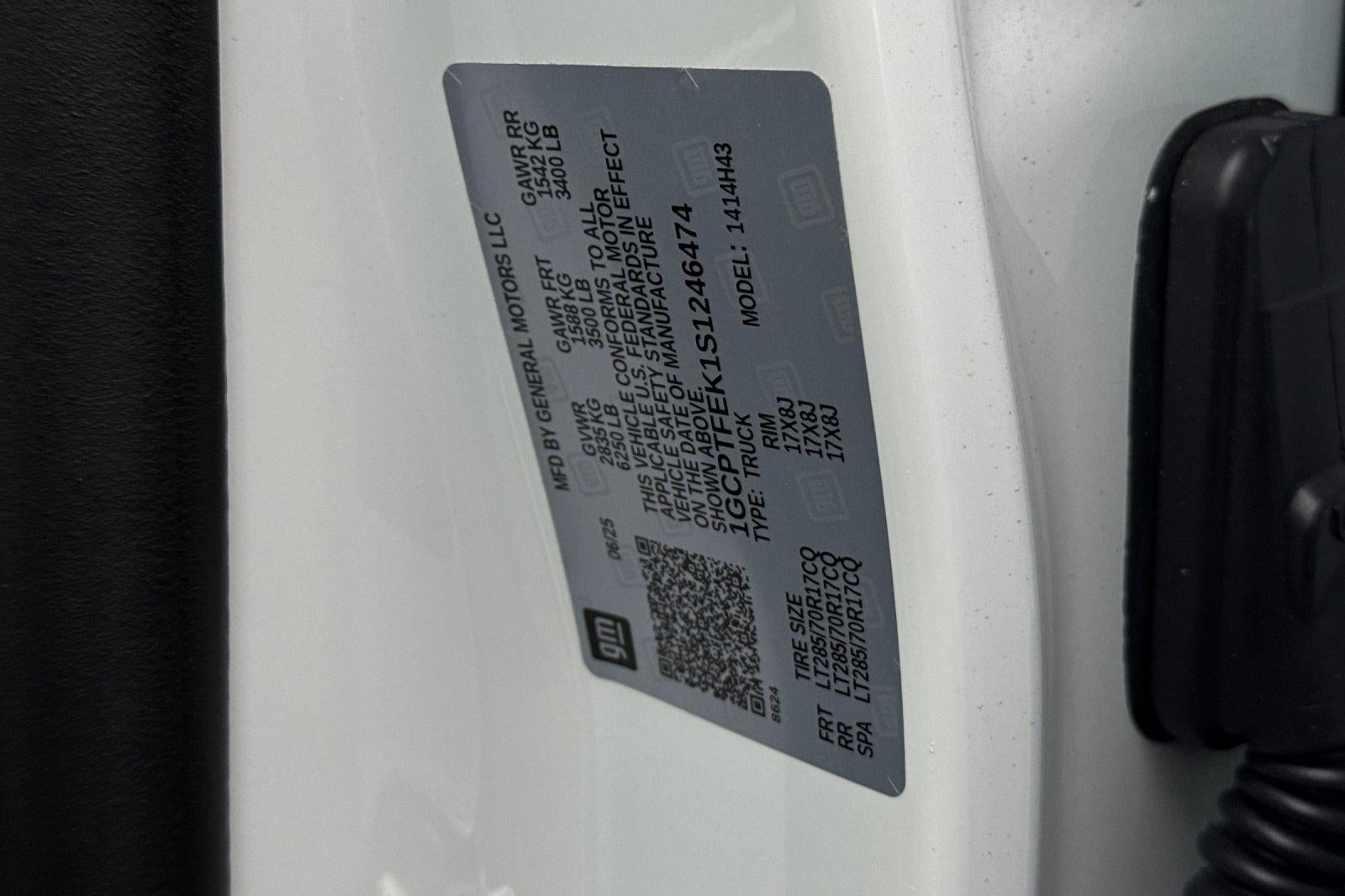 2025 Chevrolet Colorado ZR2