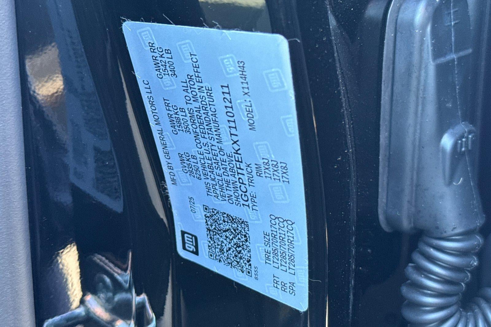 2026 Chevrolet Colorado ZR2