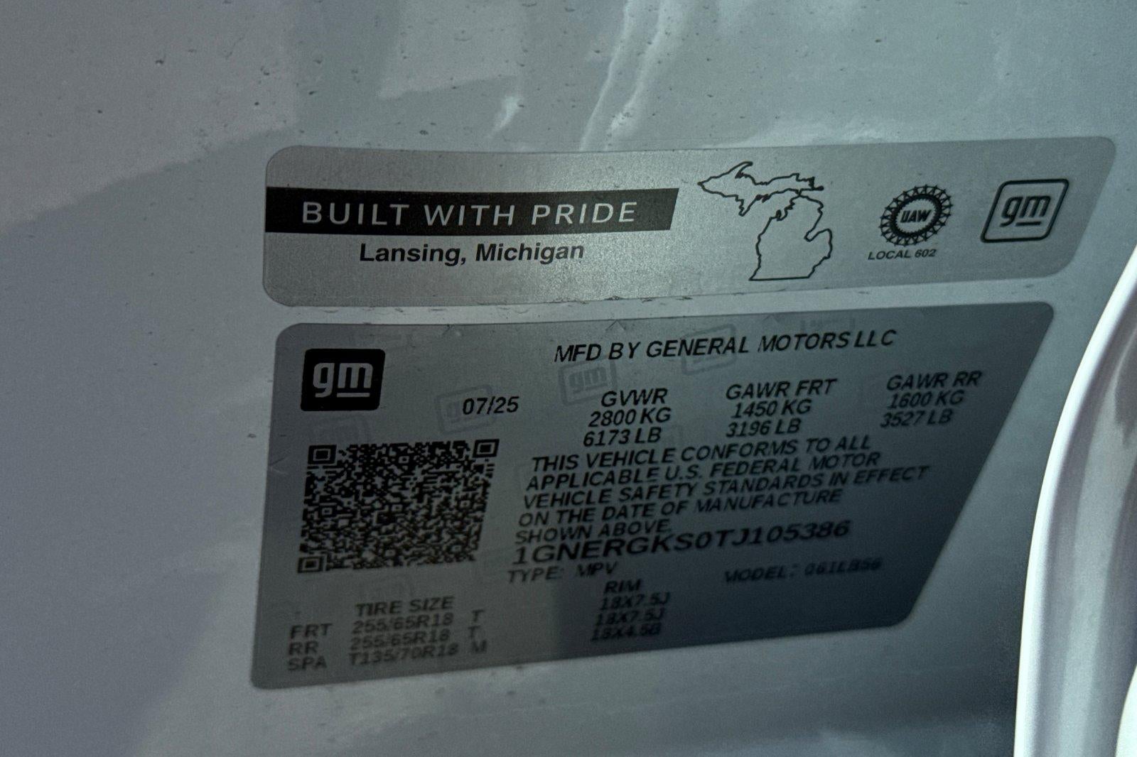 2026 Chevrolet Traverse LT