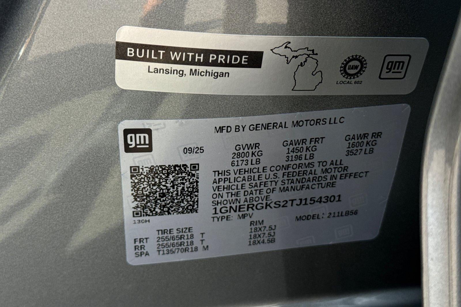 2026 Chevrolet Traverse LT