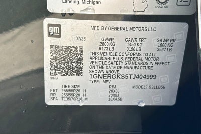 2026 Chevrolet Traverse LT