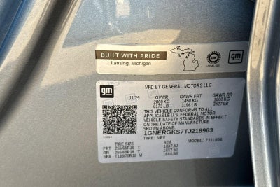 2026 Chevrolet Traverse LT