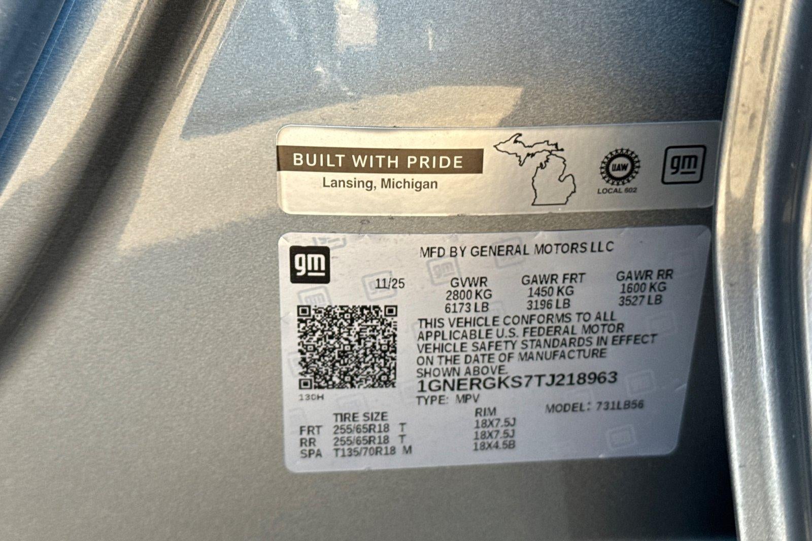 2026 Chevrolet Traverse LT