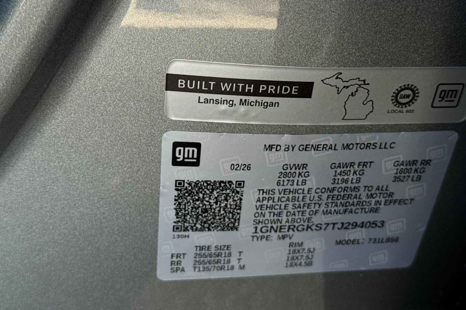 2026 Chevrolet Traverse LT