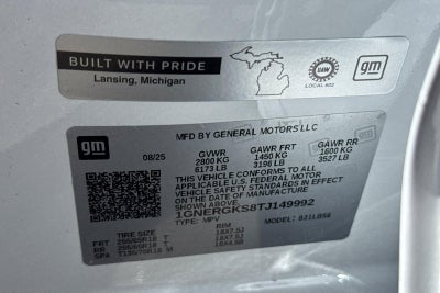 2026 Chevrolet Traverse LT