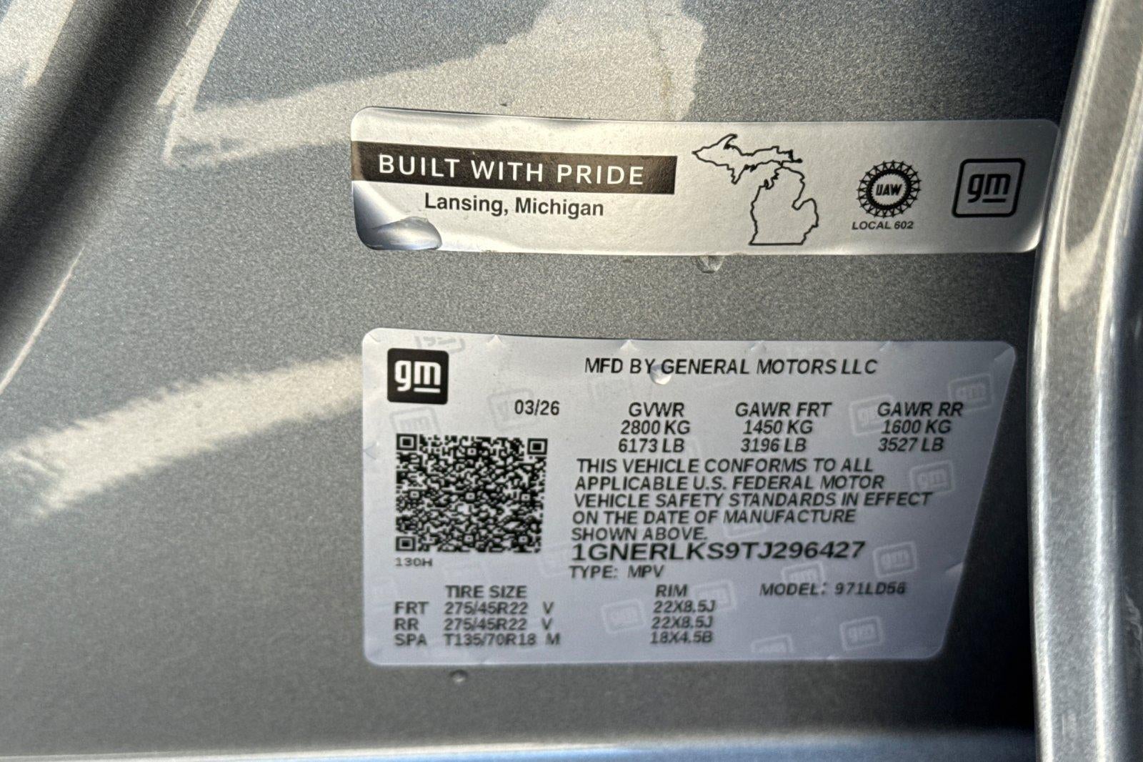 2026 Chevrolet Traverse RS