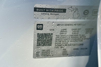 2026 Chevrolet Traverse Z71