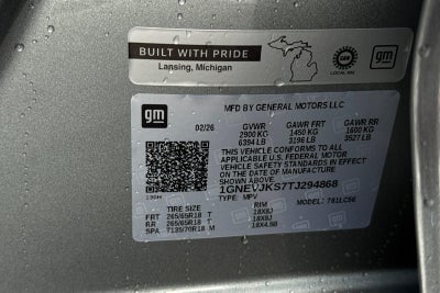 2026 Chevrolet Traverse Z71