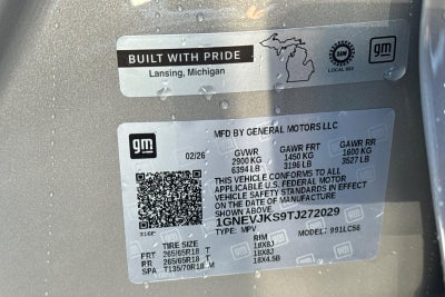 2026 Chevrolet Traverse Z71