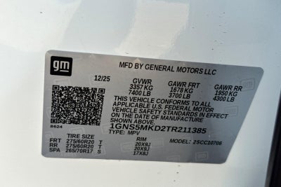 2026 Chevrolet Tahoe LS