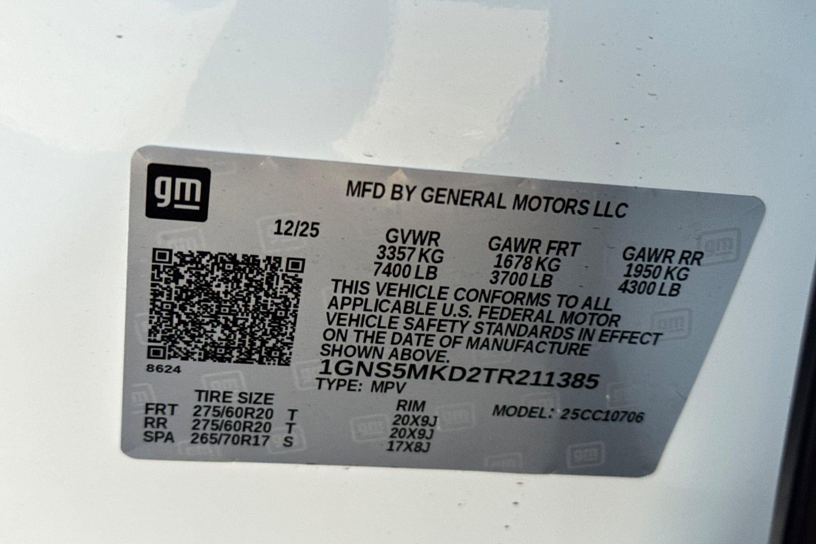 2026 Chevrolet Tahoe LS