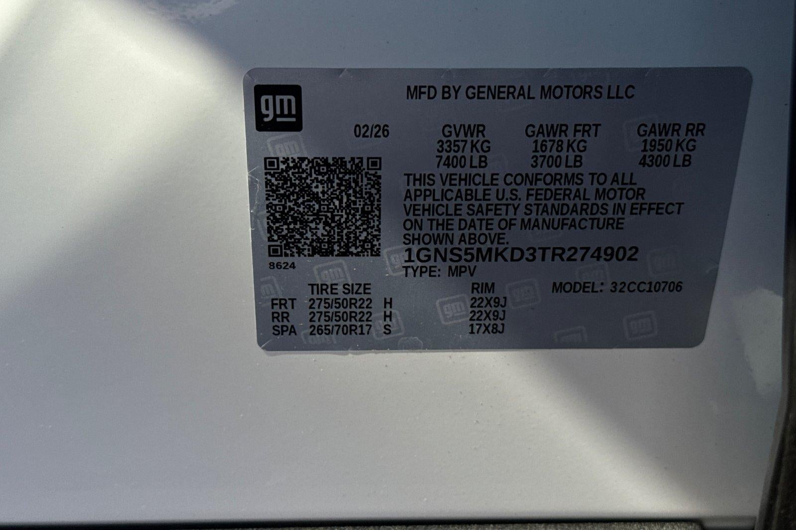 2026 Chevrolet Tahoe LS