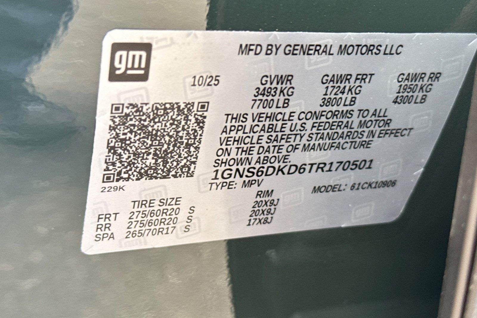 2026 Chevrolet Suburban Z71