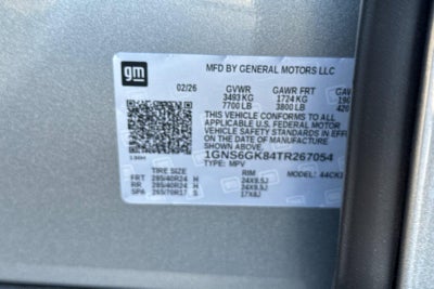 2026 Chevrolet Suburban High Country