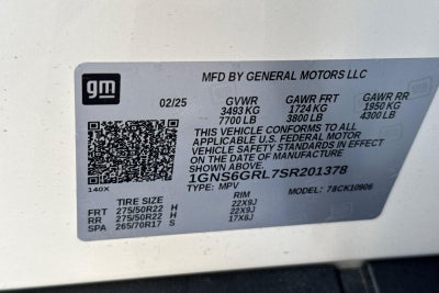 2025 Chevrolet Suburban High Country