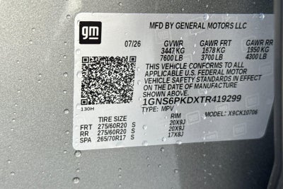 2026 Chevrolet Tahoe Z71