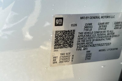 2026 Chevrolet Tahoe High Country