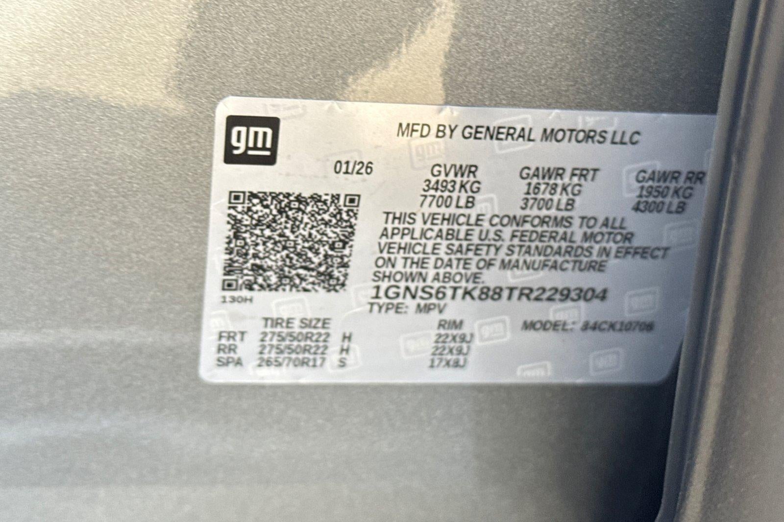 2026 Chevrolet Tahoe High Country