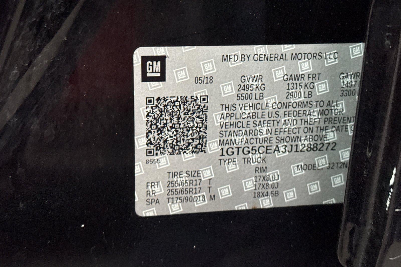 2018 GMC Canyon 2WD SLE