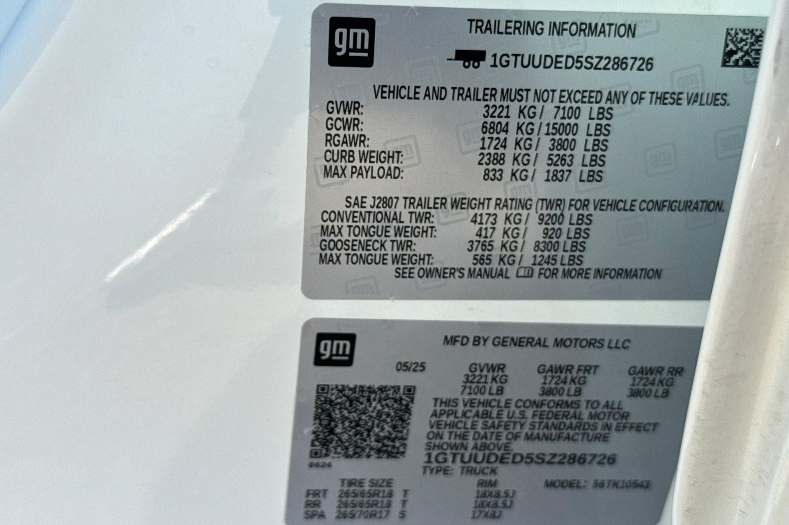 2025 GMC Sierra 1500 SLT