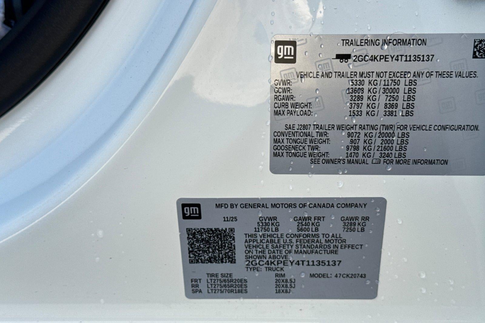 2026 Chevrolet Silverado 2500 HD LTZ