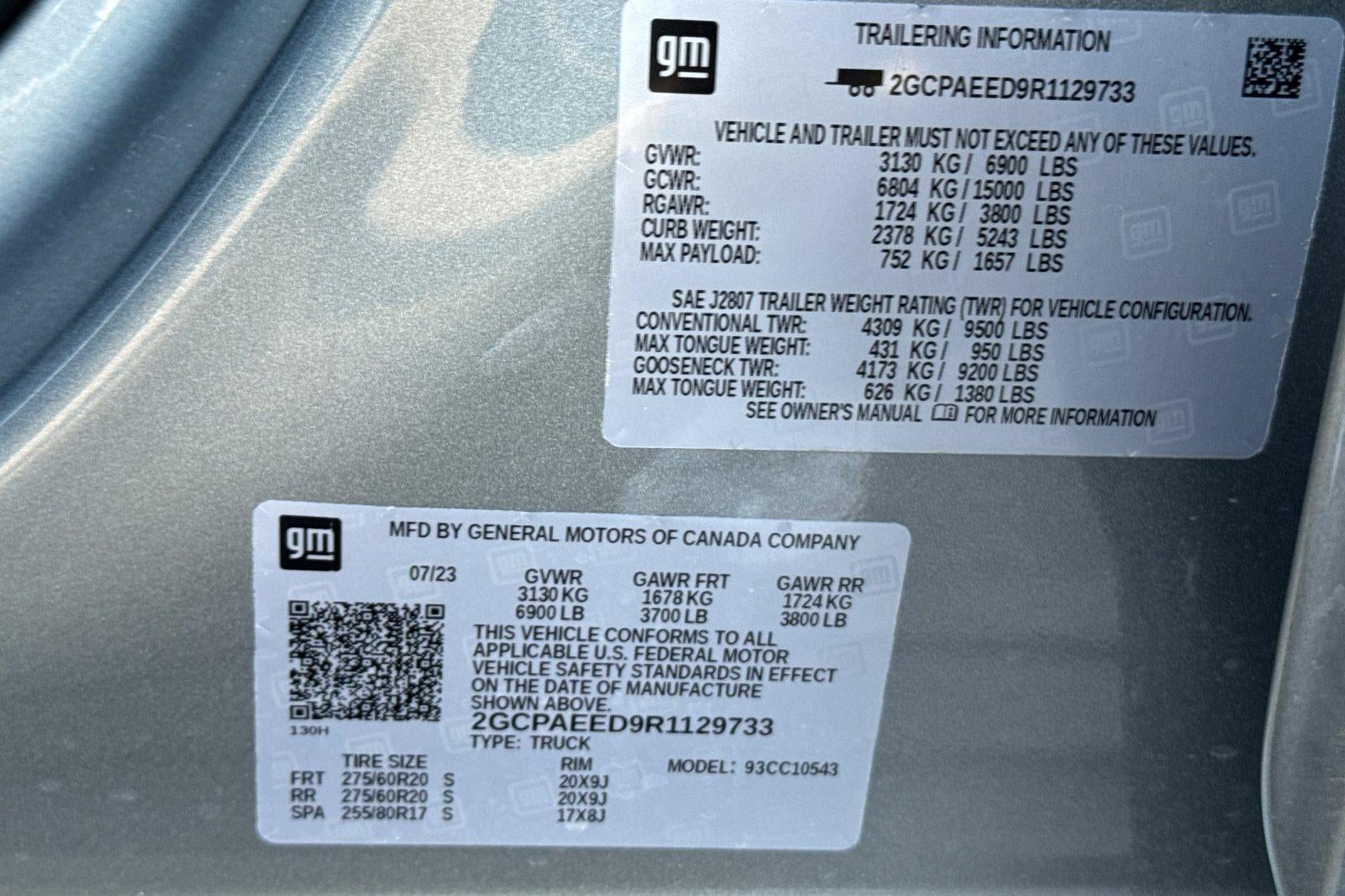 2024 Chevrolet Silverado 1500 LTZ