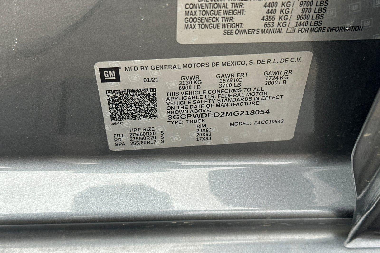 2021 Chevrolet Silverado 1500 RST
