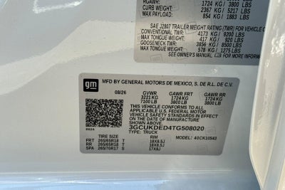 2026 Chevrolet Silverado 1500 LT