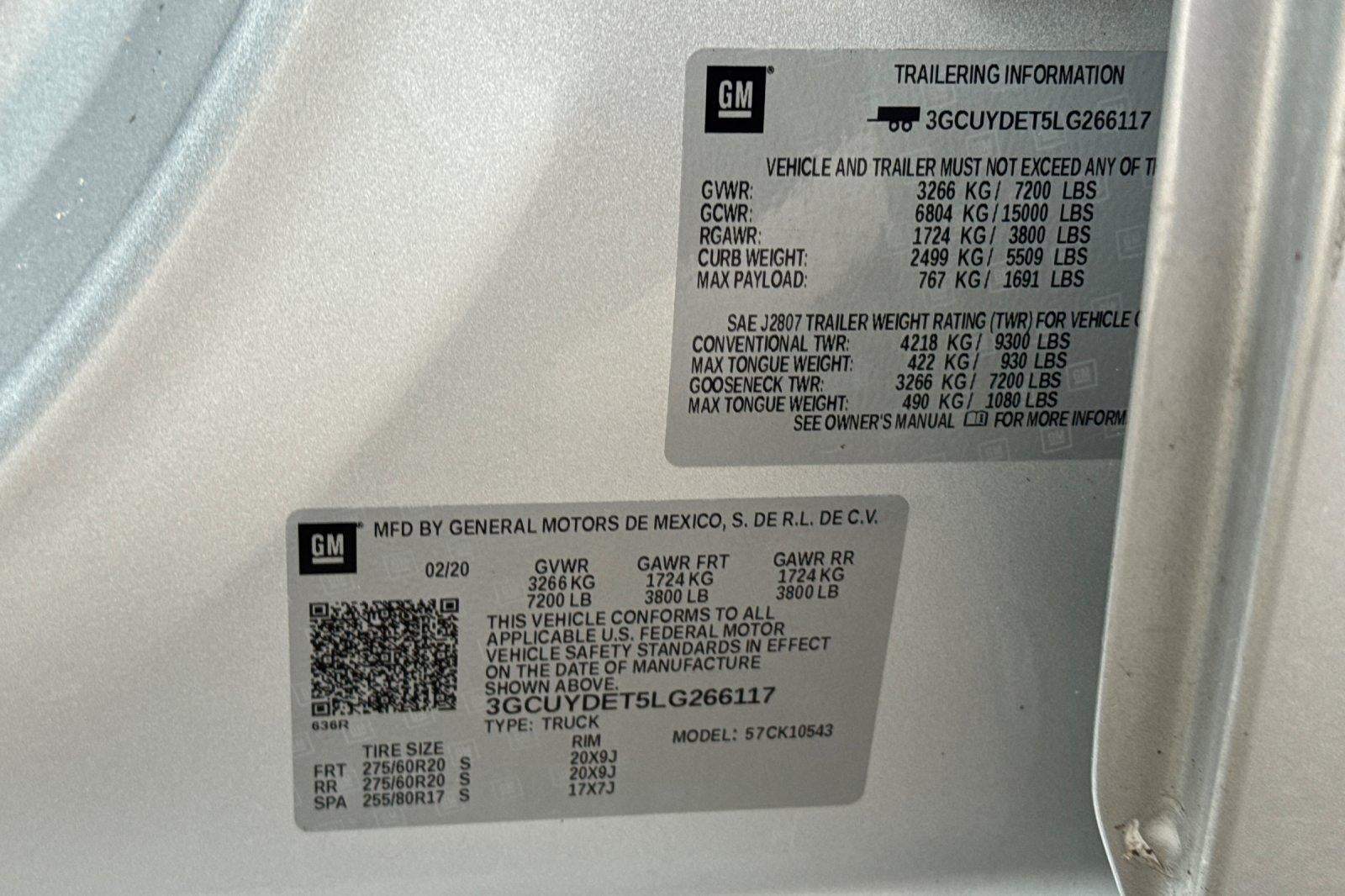 2020 Chevrolet Silverado 1500 LT