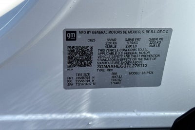 2026 Chevrolet Equinox LT