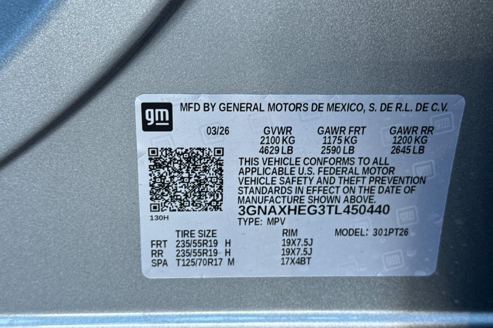 2026 Chevrolet Equinox LT