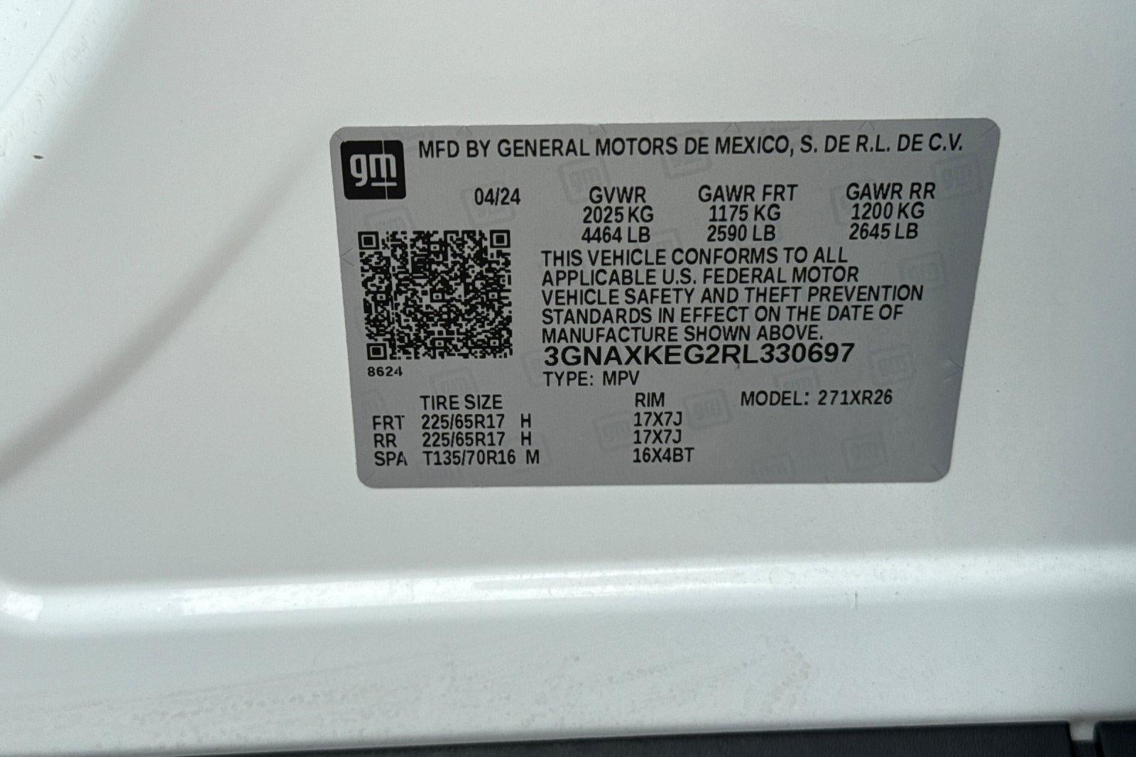 2024 Chevrolet Equinox LT