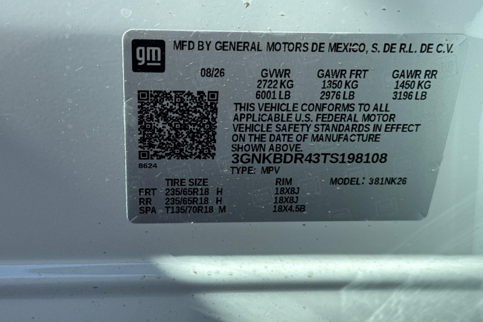 2026 Chevrolet Blazer 3LT