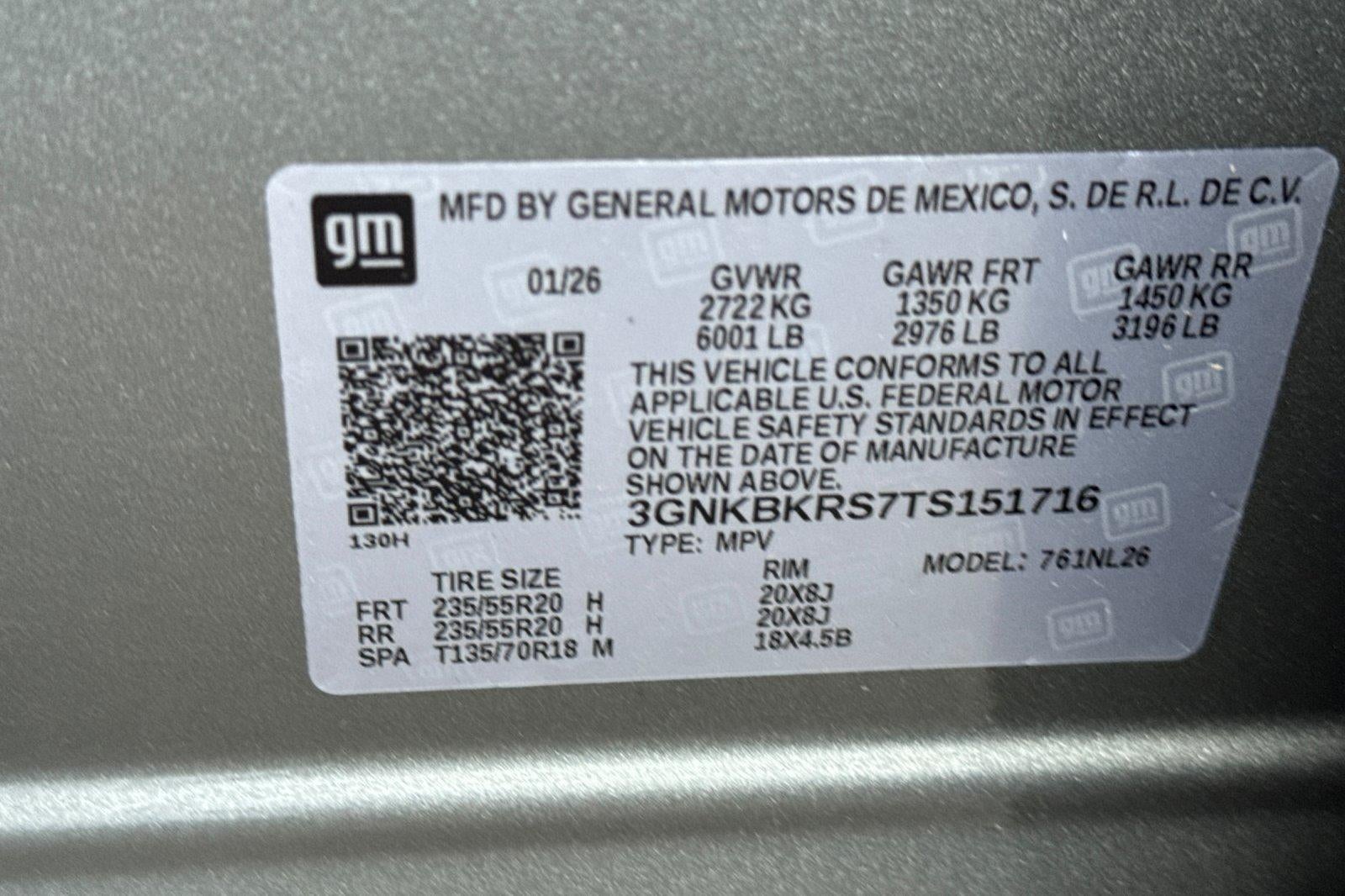 2026 Chevrolet Blazer RS