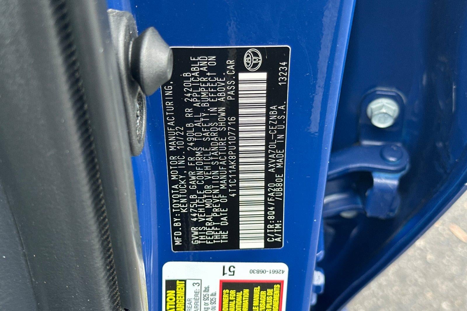 2023 Toyota Camry LE