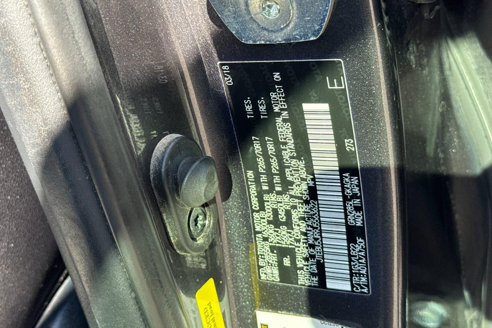 2018 Toyota 4Runner SR5