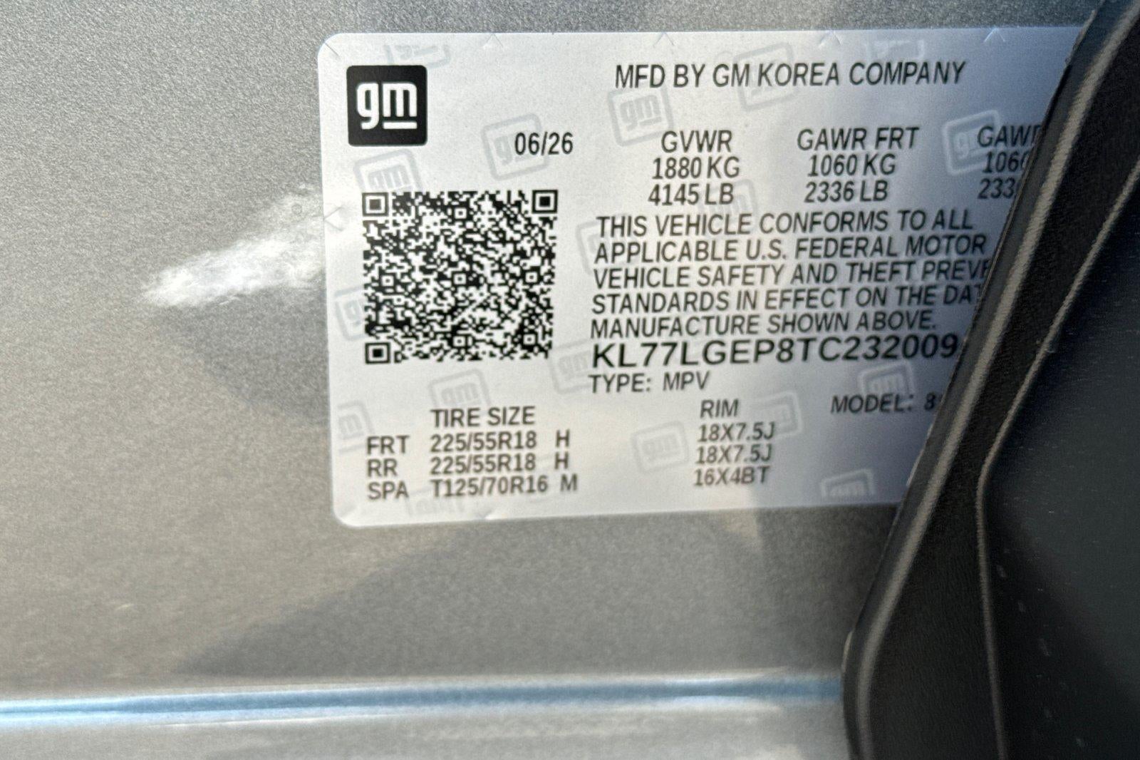 2026 Chevrolet Trax 1RS