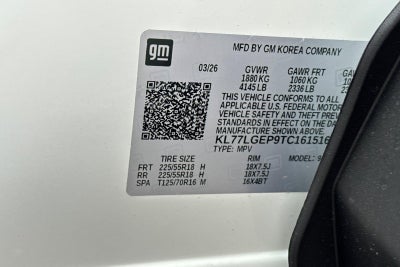 2026 Chevrolet Trax 1RS