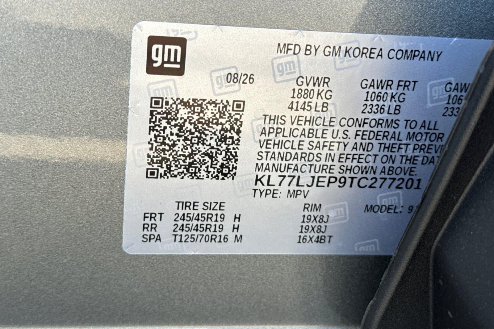 2026 Chevrolet Trax 2RS